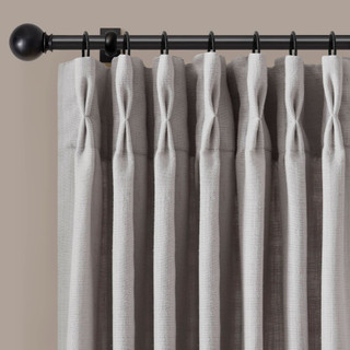 Thumbnail 14: Madison Park Emery  2 Pc. 300gsm Poly Linen Window Panel Set 