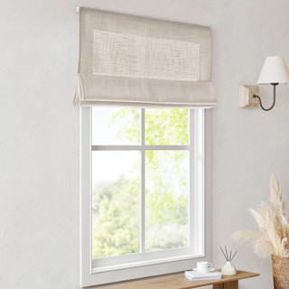 Thumbnail 1: Madison Park Quincy Room Darkening Cordless Roman Shade 