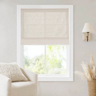 Thumbnail 15: Madison Park Quincy Room Darkening Cordless Roman Shade 