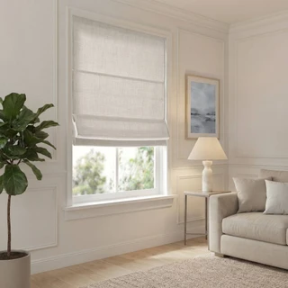 Thumbnail 3: Madison Park Mira Room Darkening Cordless Roman Shade 