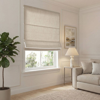 Thumbnail 6: Madison Park Mira Room Darkening Cordless Roman Shade 