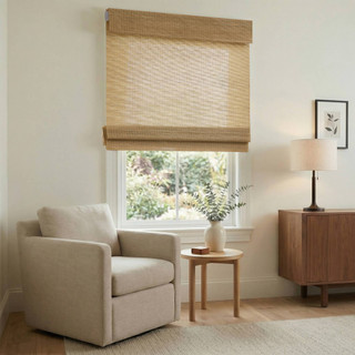 Thumbnail 5: Madison Park Nordic Light Filtering Cordless Roman Shade  