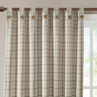 Thumbnail 8: Madison Park Anaheim Rod Pocket and Front Tab Curtain Panel 