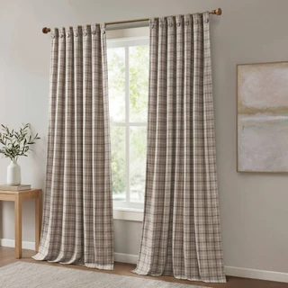 Thumbnail 1: Madison Park Anaheim Rod Pocket and Front Tab Curtain Panel 