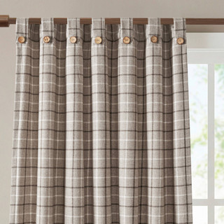 Thumbnail 7: Madison Park Anaheim Rod Pocket and Front Tab Curtain Panel 