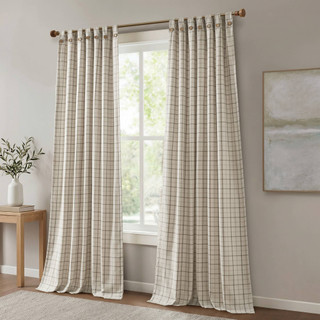 Thumbnail 2: Madison Park Anaheim Rod Pocket and Front Tab Curtain Panel 
