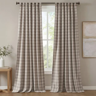 Thumbnail 8: Madison Park Anaheim Rod Pocket and Front Tab Curtain Panel 