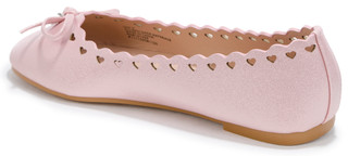 Thumbnail 2: Bebe Girls Chop Out Ballet Flats 