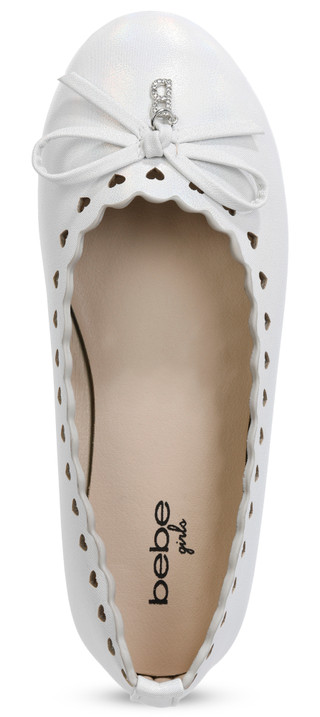 Thumbnail 5: Bebe Girls Chop Out Ballet Flats 