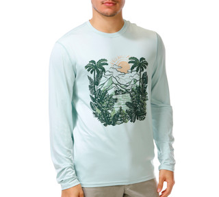 Thumbnail 1: Hi-Tec Men's Long Sleeve Graphic Performance Tee 