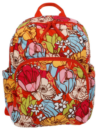 Thumbnail 1: Vera Bradley Floral Essential Small Backpack 