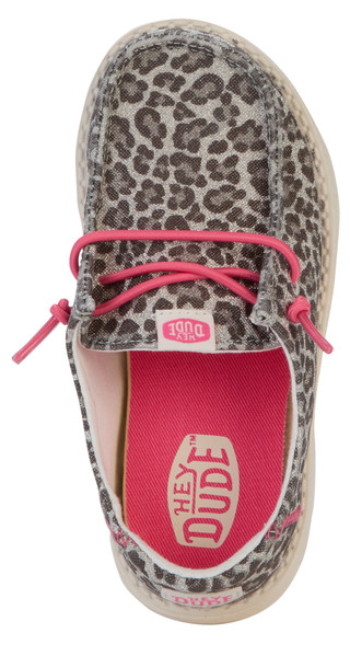 Thumbnail 2: Hey Dude Toddler Girls Wendy Luxe Sneakers 