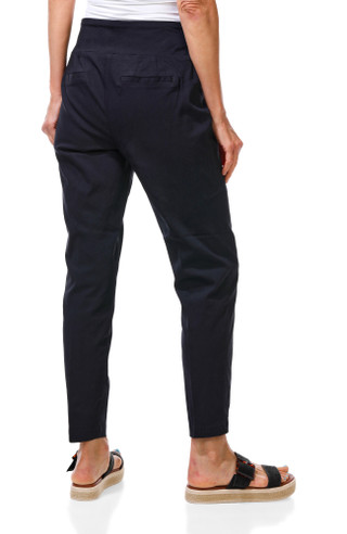 Thumbnail 2: Soho Apparel Women's Wide Waist Skinny Ankle Pants 