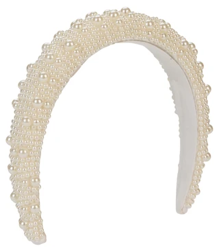 Thumbnail 1: TWIG & ARROW Pearl Puffy Headband 