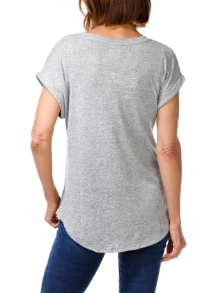 Thumbnail 2: Tru Self Women's Game Day Applique Top 