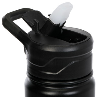 Thumbnail 3: Quiksilver 24 oz Stainless Steel Water Bottle w/ Pop-up Straw 
