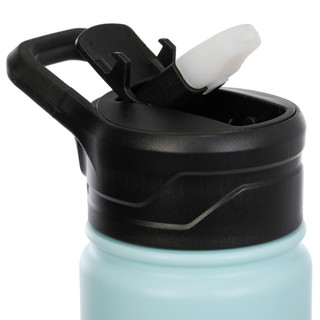 Thumbnail 2: Quiksilver 24 oz Stainless Steel Water Bottle w/ Pop-up Straw 