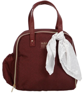 Thumbnail 1: Fit & Fresh Wichita Lunch Tote w/ Scarf 