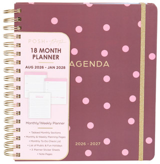 Thumbnail 1: Posh + Pop Polkadot 18 Month Planner  