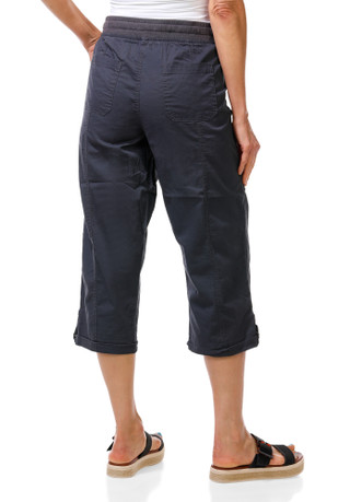 Thumbnail 2: Dash Women's Twill Roll Tab Capris 