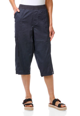 Thumbnail 1: Dash Women's Twill Cargo Pocket Capris 