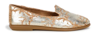 Thumbnail 2: Aerosoles Women's Betunia Cork Metallic Loafers 