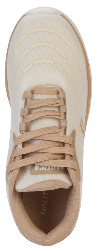 Thumbnail 4: Nautica Women's Diamond Two Tone Sneakers 