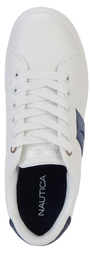 Thumbnail 4: Nautica Women's Nadell Side Stripe Casual Sneakers 