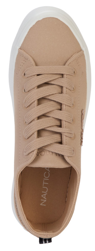 Thumbnail 4: Nautica Women's Canvas Platform Casual Sneakers 