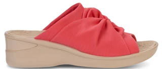 Thumbnail 6: Bzees by Lifestride Women's Smile 3 Coral Scrunch Wedge Sandals 