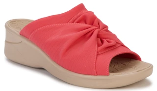 Thumbnail 2: Bzees by Lifestride Women's Smile 3 Coral Scrunch Wedge Sandals 