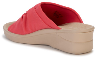 Thumbnail 8: Bzees by Lifestride Women's Smile 3 Coral Scrunch Wedge Sandals 