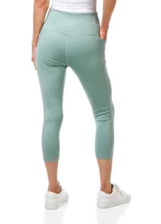 Thumbnail 2: Absolutely Fit by Vogo Women's Active Tummy Control Toning Capris 