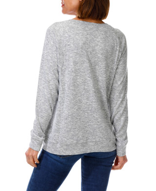 Thumbnail 2: Sable Sky Women's Long Sleeve Game Day Football Bling Sweatshirt 