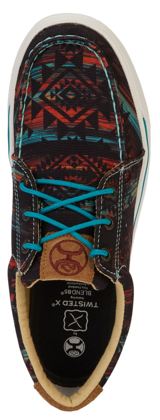 Thumbnail 3: Twisted X Women's Aztec Hooey Loper Slip On Sneaker 