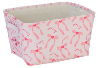 Thumbnail 1: Juicy Couture Small Juicy Bow Storage Bin 