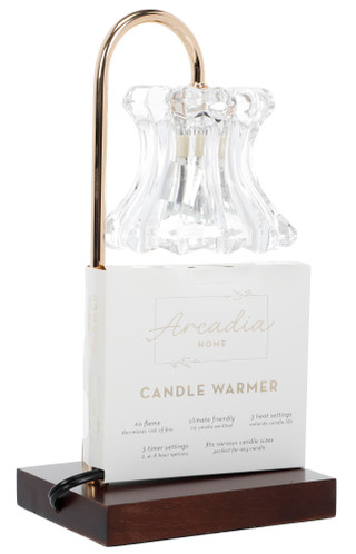 Thumbnail 1: Arcadia Home Wood Base Candle Warmer 