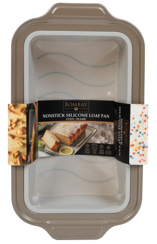 Thumbnail 2: Bombay Nonstick Steel & Silicone Loaf Pan 