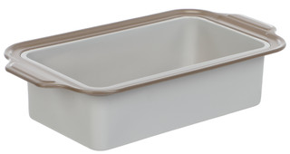 Thumbnail 1: Bombay Nonstick Steel & Silicone Loaf Pan 