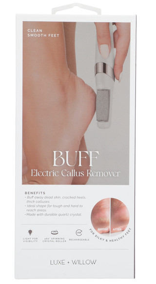 Thumbnail 3: LUXE + WILLOW Electric Callus Remover 