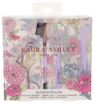Thumbnail 1: Laura Ashley 5 Pc Eyelash & Brow Tool Set 