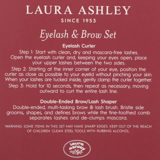 Thumbnail 2: Laura Ashley 2 Pc Eyelash Tool Set 
