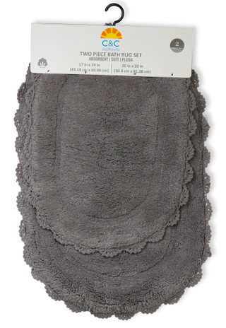 Thumbnail 1: C&C California 2 Pc Bath Rug Set 