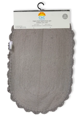 Thumbnail 2: C&C California 2 Pc Bath Rug Set 