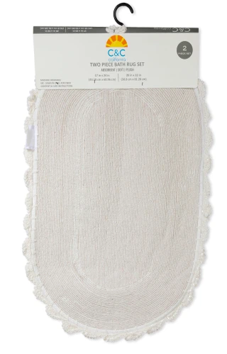 Thumbnail 2: C&C California 2 Pc Bath Rug Set 