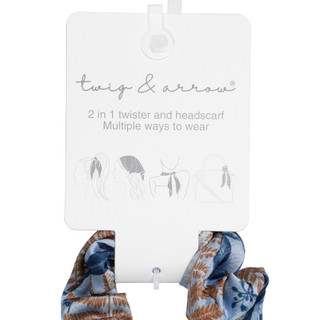 Thumbnail 2: TWIG & ARROW 2-in-1 Twister & Headscarf 