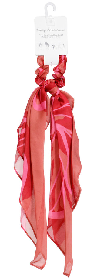 Thumbnail 1: TWIG & ARROW 2-in-1 Twister & Headscarf 