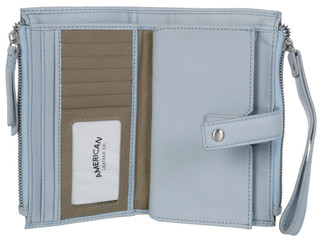 Thumbnail 3: American Leather Co Women's Taylor Wallet Organizer Wristlet 
