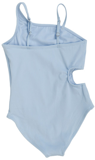 Thumbnail 2: Abercrombie & Fitch Little Girl's Side Cut Out Ribbed Swimsuit 