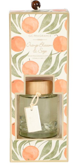 Thumbnail 1: GC Fragrance 5.28 oz Orange Blossom & Sage High Fragrance Diffuser 